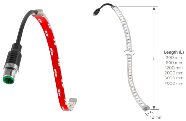Banner Engineering WLF12 Flexible LED Strip Lights